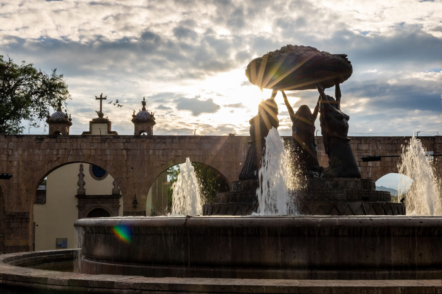 Fuente de las Tarascas, Centro Histórico de Morelia