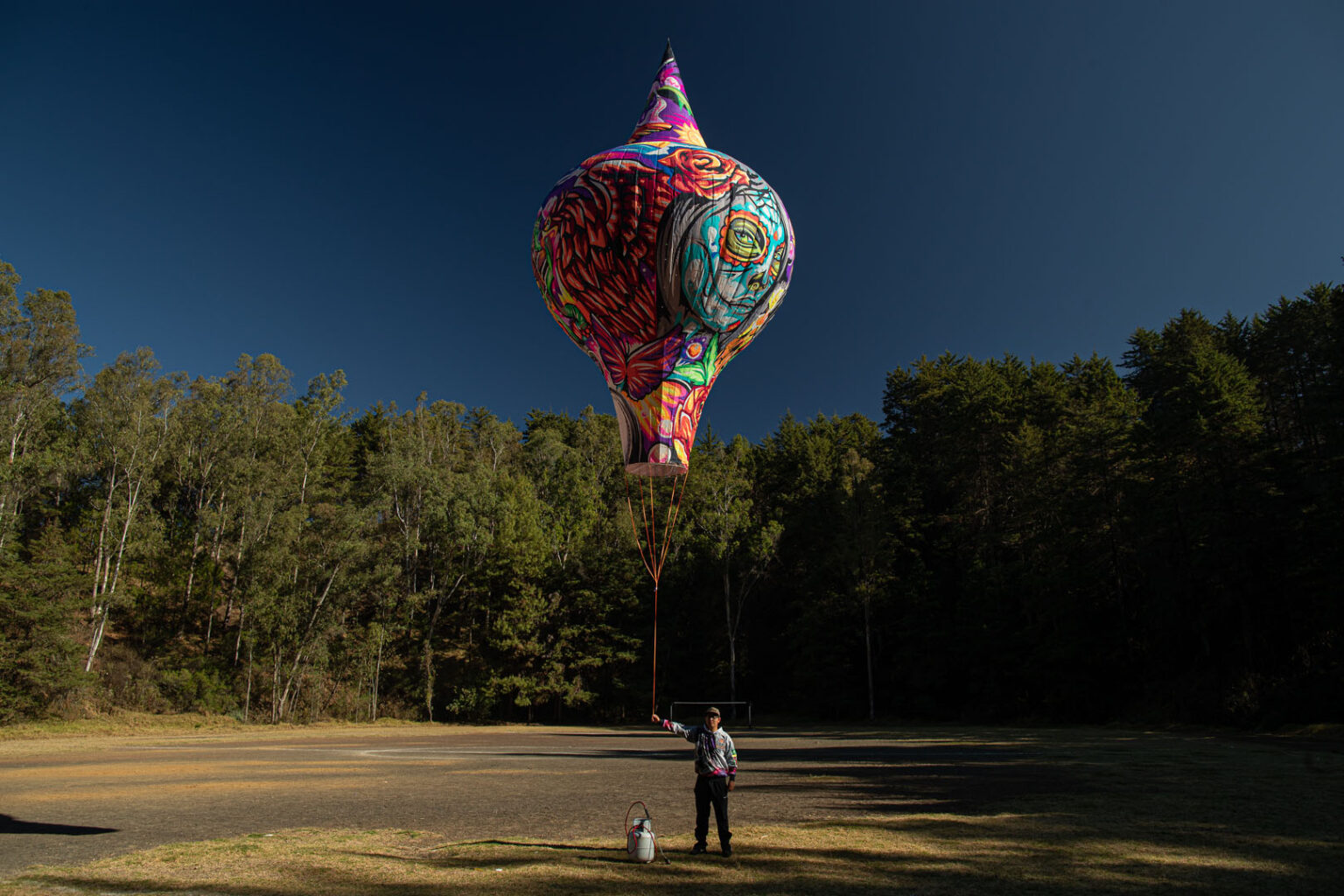 Globo de Cantoya, Paracho